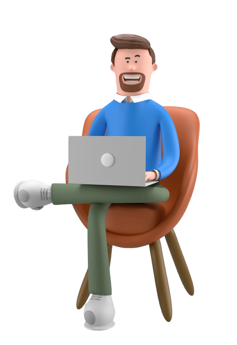 Person working from home